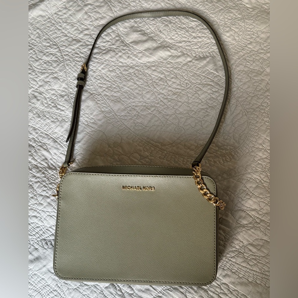 MICHAEL KORS Jet Set Large Saffiano Crossbody